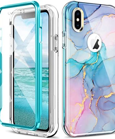 Marble iPhone Xs Max Case Lightweight and Stylish Full Body