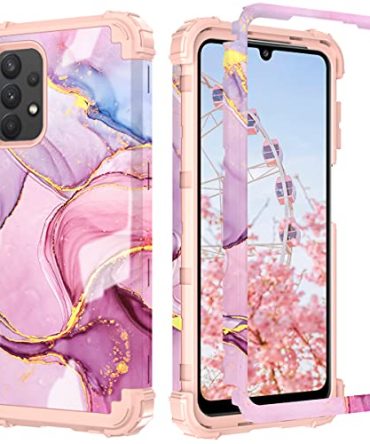 Marble Galaxy A13 5G Protective Hard Case