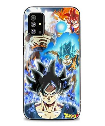 Samsung Galaxy A10 A20 Dragon Ball Tempered Glass Case