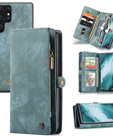 Kowauri for Samsung Galaxy S22 Ultra Wallet Case