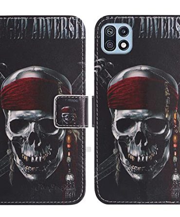 TienJueShi Skull Fashion Stand TPU Silicone Book