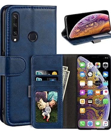 Magnetic PU Leather Wallet-Style Business Phone Case