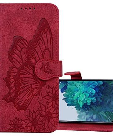 Samsung M52 5G Vintage Design Embossed Butterfly