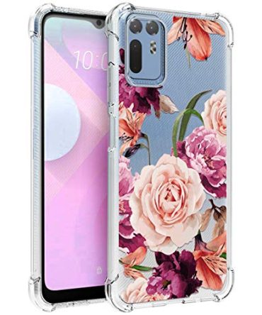 Purple Flower HTC Desire 21 Pro Case Flower