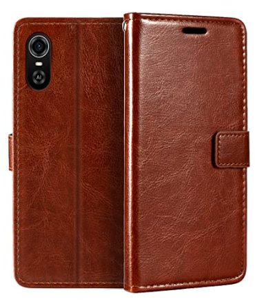 Premium PU Leather Magnetic Flip Case Cover