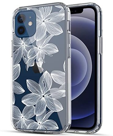 White Flowers iPhone 12 Mini 5G Case