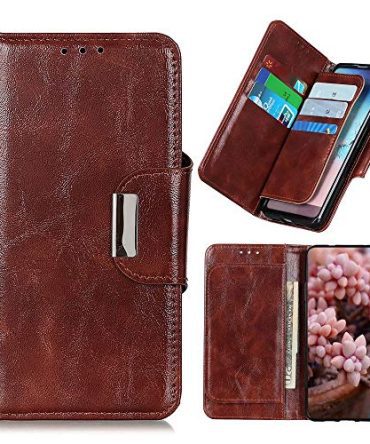 Samsung Galaxy F42 5G Brown Cover with Card Slots