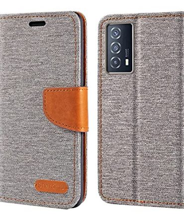 Leather Wallet Case for Vivo T1 5G