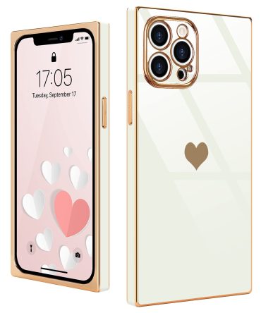 White iPhone 12 Pro Case Shockproof