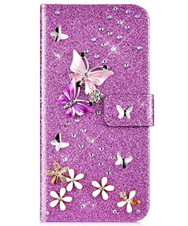 Purple Samsung Galaxy S10 Lite Case Glitter