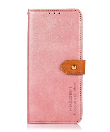 Leather Flip Huawei P50 Pocket Rose Gold