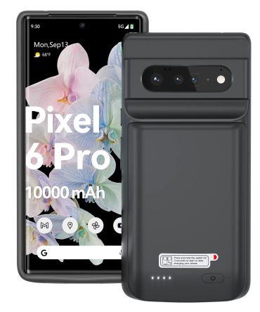 Powerful Rechargeable Charging Case Google Pixel 6 Pro